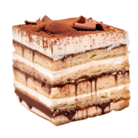 decadente Tiramisù indulgenza irresistibile ricco dolce png