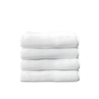 arktisk salighet stack av snö vit handdukar png
