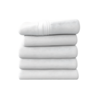 Alabaster Ambiance Tower of Soft White Towels png