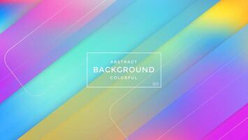 Abstract colorful modern background vector