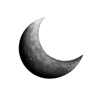 himmlisch Kugel Mond mit klar Hintergrund png