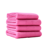 Pink Perfection Stacked Towels of Comfort png