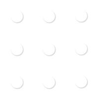 Background with white circles design vector