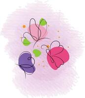 Hand drawn butterfly outline pack vector