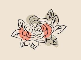 Collection wild flower vector