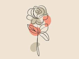 Collection wild flower vector