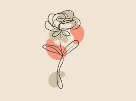 Collection wild flower vector