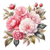 Watercolor Flower Bouquet png