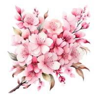 Watercolor Flower Bouquet png