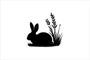 Animal Silhouette Hand drawn Illustration vector