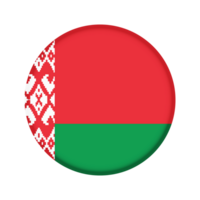 Round flag of Belarus png