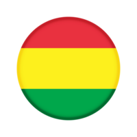 bandeira redonda da bolívia png