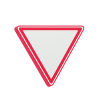 placa e símbolo 3d ícone png