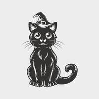 internacional gato día con gato ilustración diseño vector