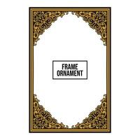frame ornament vintage classic element decoration vector