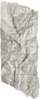 Brown Torn Crumpled Old Craft Lined Paper Piece png