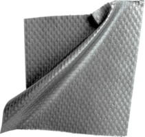 Gray Textured Crumpled Torn Duct Tape png