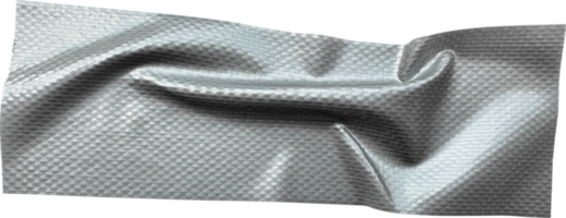 Gray Textured Crumpled Torn Duct Tape png