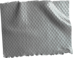 Gray Textured Crumpled Torn Duct Tape png