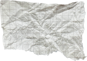 beige gescheurd verfrommeld oud papier stuk png