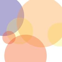 circle abstract transparant geometric background vector