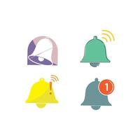 bell icon template vector