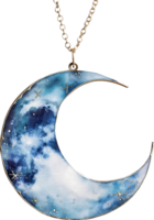 Luna temática joyería png