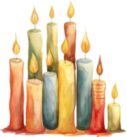 Arranging candles in odd numbers for visually interesting groupings png