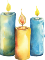 Lighting candles to reveal hidden messages written in invisible ink png