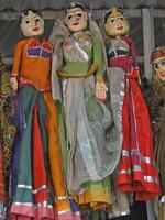 Puppets and marionettes of Rajput princes photo