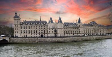 The Conciergerie is a former courthouse and prison originally part of the former royal palace photo