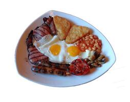 Full English breakfast photo