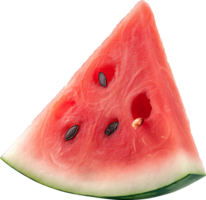 Wassermelone mit Scheibe isoliert auf ein transparent Hintergrund png