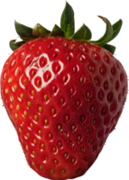 Fresh Strawberry isolated on a transparent background png