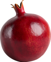 Red Pomegranate fruit isolated on a transparent background png