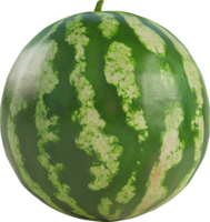 färsk utsökt vattenmelon isolerat på en transparent bakgrund png