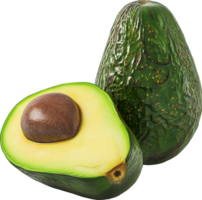 Delicious Avocado fruit isolated on a transparent background png