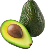 köstlich Avocado Obst isoliert auf ein transparent Hintergrund png