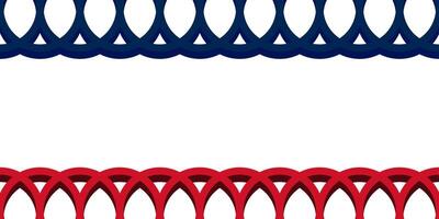 Olympic france 2024 background with blue and red rings. illustration vector