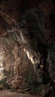 An aerial view of a mountain range in the desert video