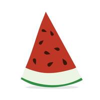 Slice Watermelon. Water Melon. Watermelon illustration. vector