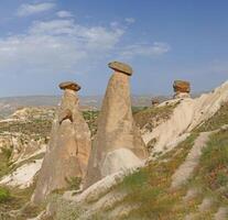 Fairy chimneys and balancing rocks photo