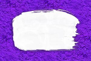 purple texture for background design. natural purple pigment top view. photo