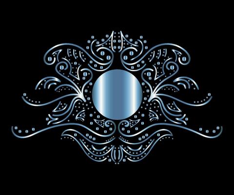 Art deco floral curls and swirls Ornamental elements dividers or headers Decorative Vintage line borders or frames in geometric victorian style elegant vintage design antique bordering