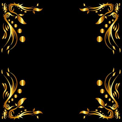 Art deco floral curls and swirls Ornamental elements dividers or headers Decorative Vintage line borders or frames in geometric victorian style elegant vintage design antique bordering