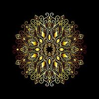 mandala art for design vintage decoration,book cover,motif,Ethnic design,ornament,background vector