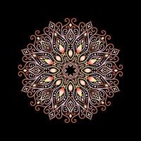 mandala Arte para diseño Clásico decoración, libro Portada,motivo,étnico diseño, ornamento, fondo vector