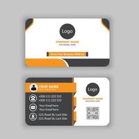 Creative modern professional business card vector