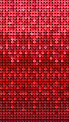 Red Sequin Vertical Background, Shiny Glitter Backdrop, Simple Seamless Pattern.