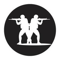 sniper illustration symbol design vector